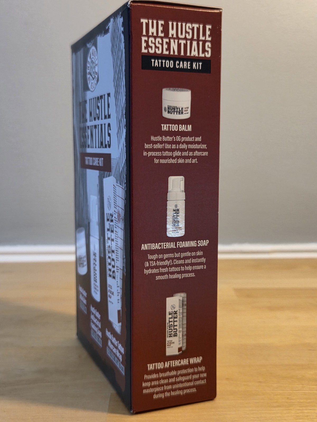 The Hustle Essentials - Tattoo Care Kit - Butter Balm, Antibac Soap, & Wrap