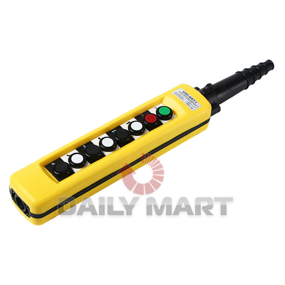 New In Box XAC-A871 Pendant Control Stations Crane 8 Pushbutton Switch