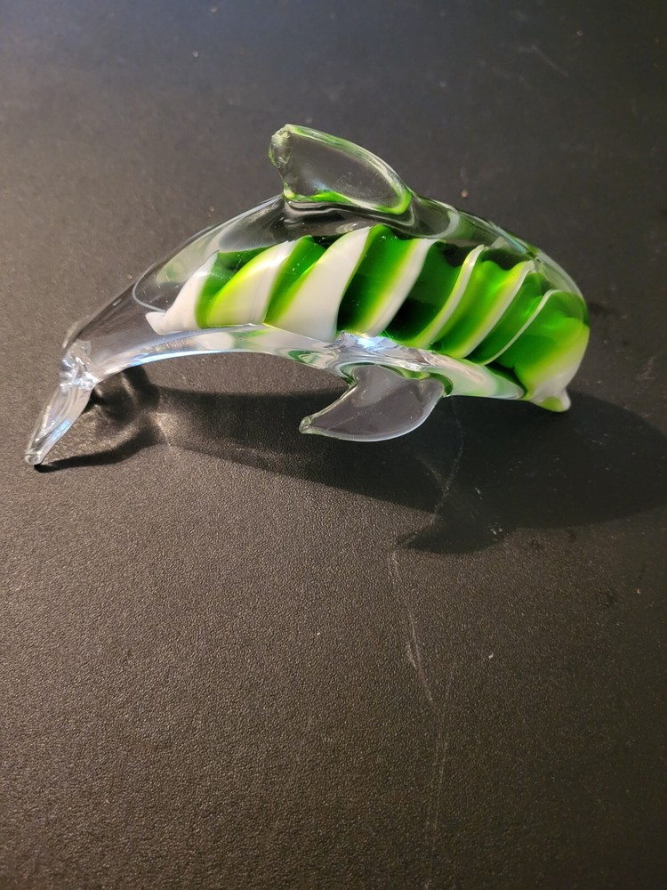murano glass dolphin