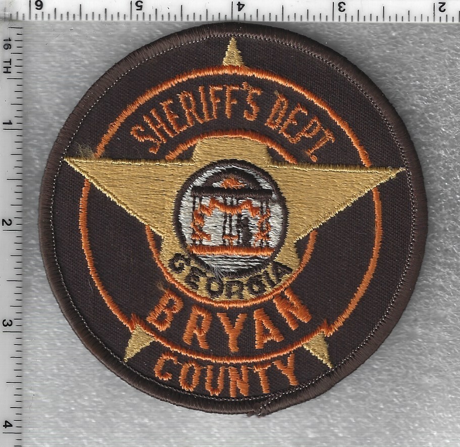 Bryan County Sheriff  (Georgia)  Shoulder Patch