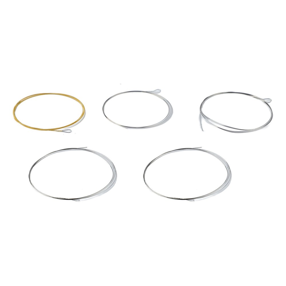 5 String Banjo String Stainless Steel Full Resonance Thick High Notes Strings