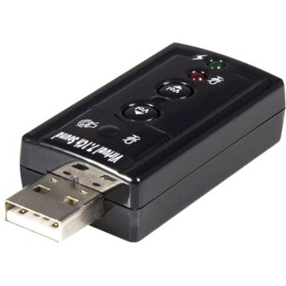 StarTech ICUSBAUDIO7 USB Audio Adapter 7.1 External Sound Card