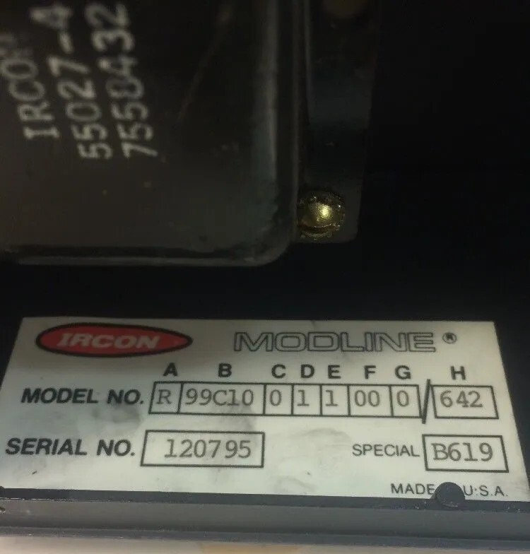 IRCON Modline Plus R Series Two-Color Pyrometer Controller