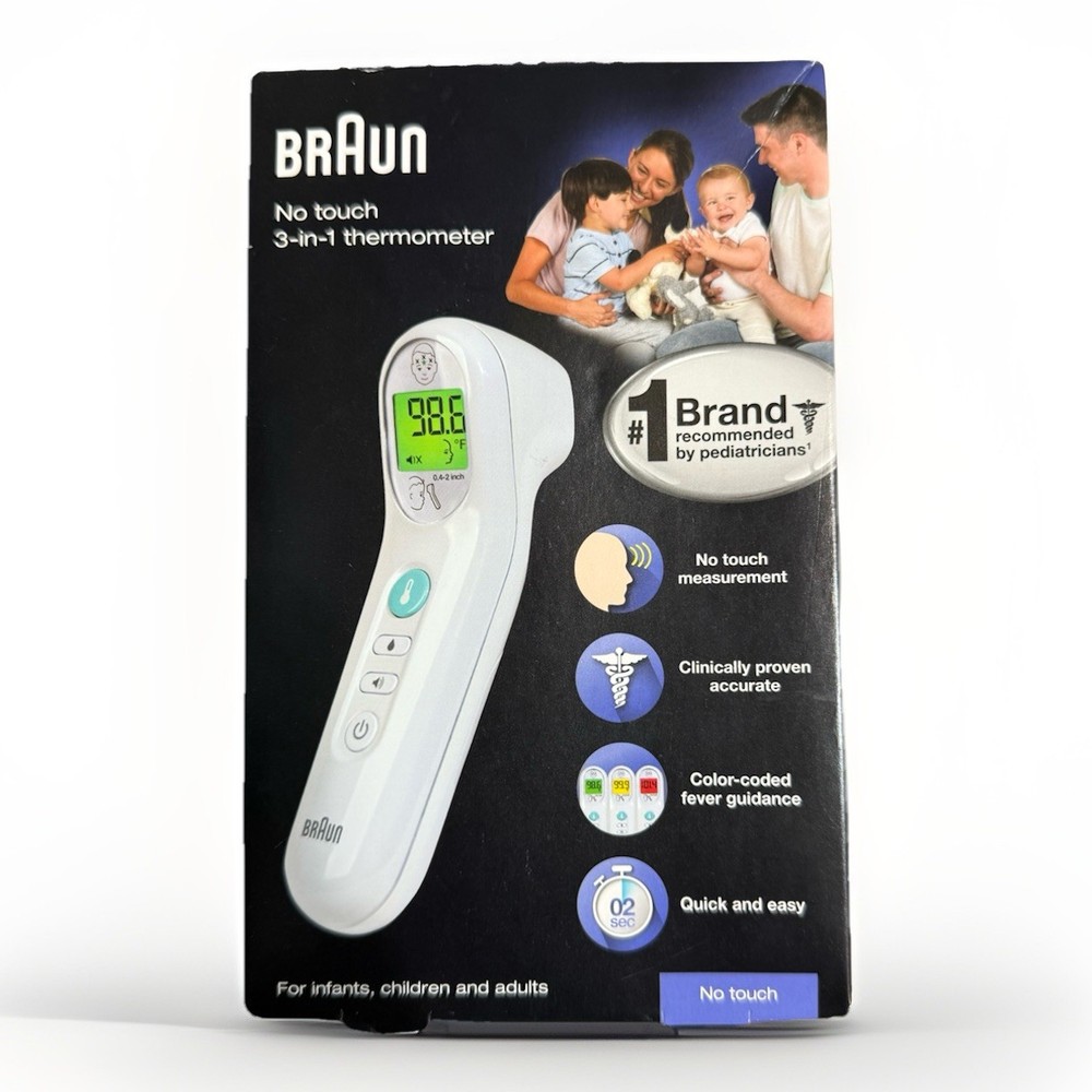 Braun No Touch 3 In 1 Thermometer