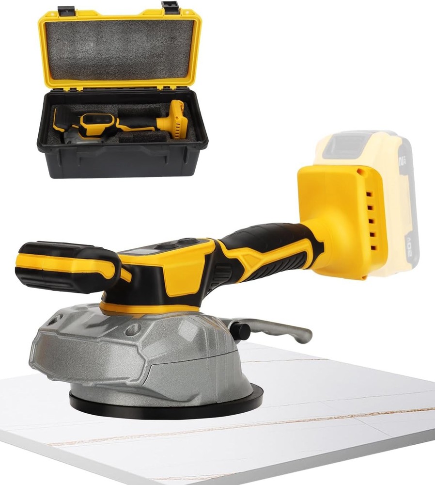 Tile Vibration Leveling Machine for Dewalt 20V Battery, Cordless Tile Vibration