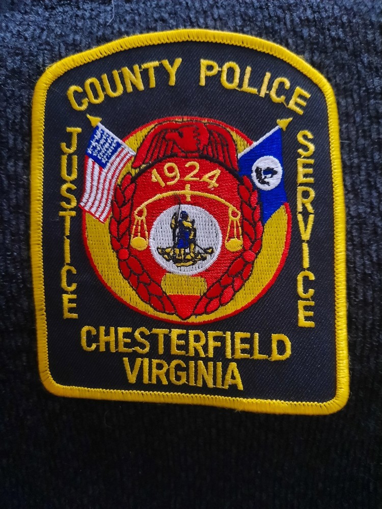 Chesterfield County VA Police Patch