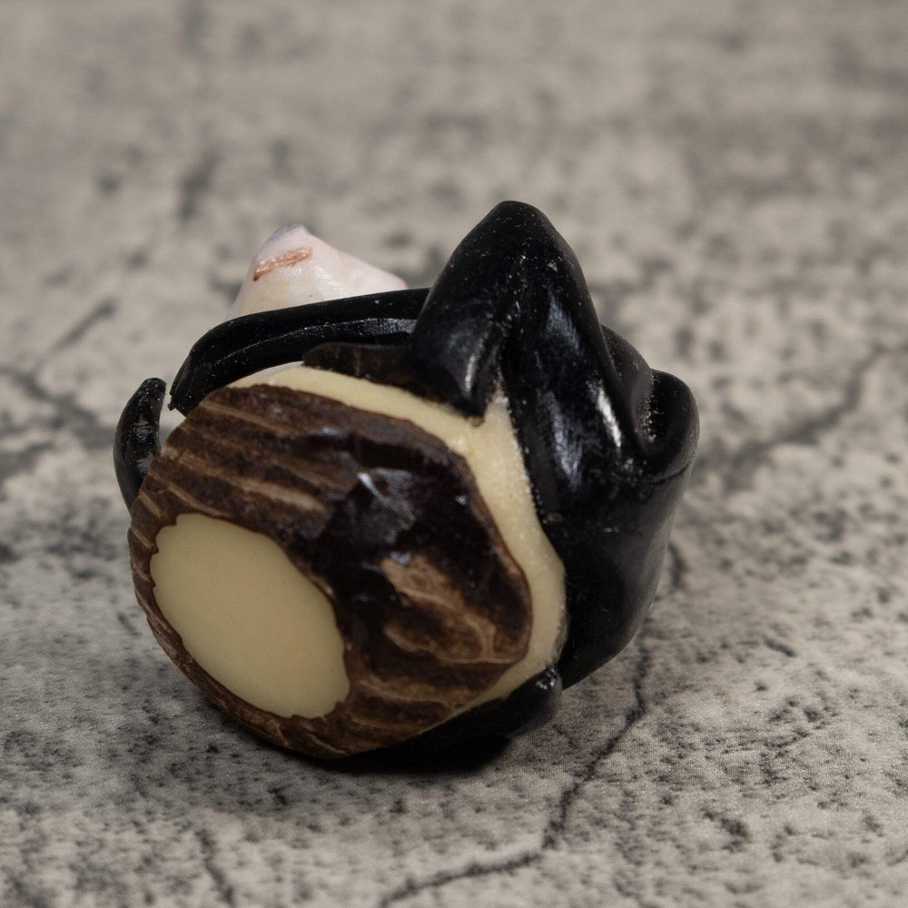 White Face Monkey Tagua Carving
