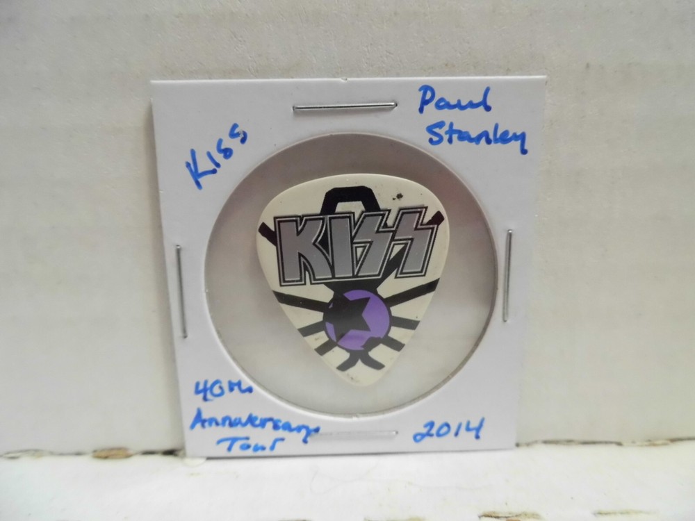 KISS "PAUL STANLEY" GUITAR PICK~ 2014READ DESCRIPTION  (1/3)