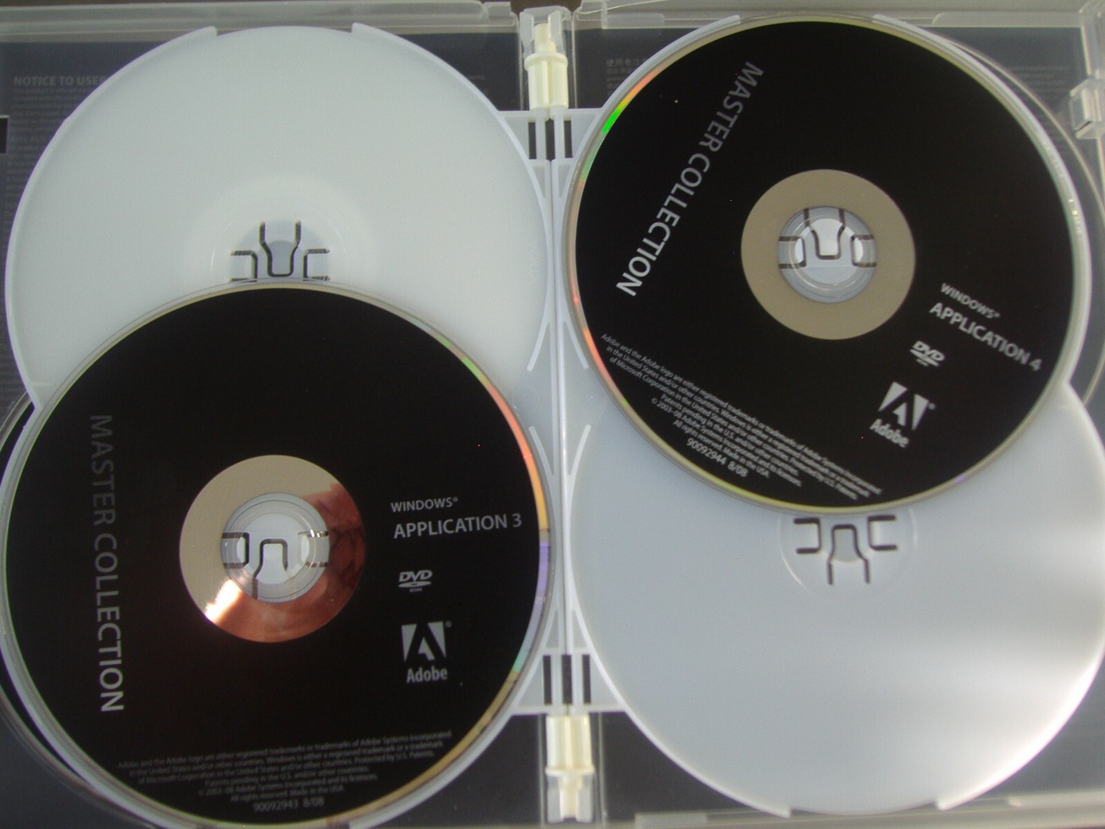 Adobe Creative Suite 4 CS4 Master Collection For Windows Full Retail DVD Version