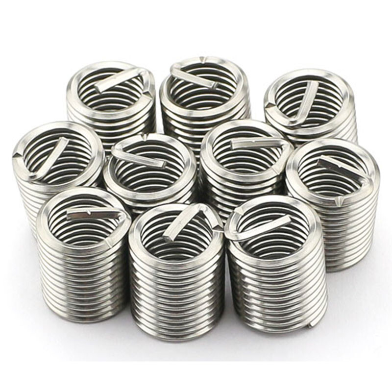 M10 304 Stainless Steel Fine Thread Helicoil Insert Wire Threaded Inserts