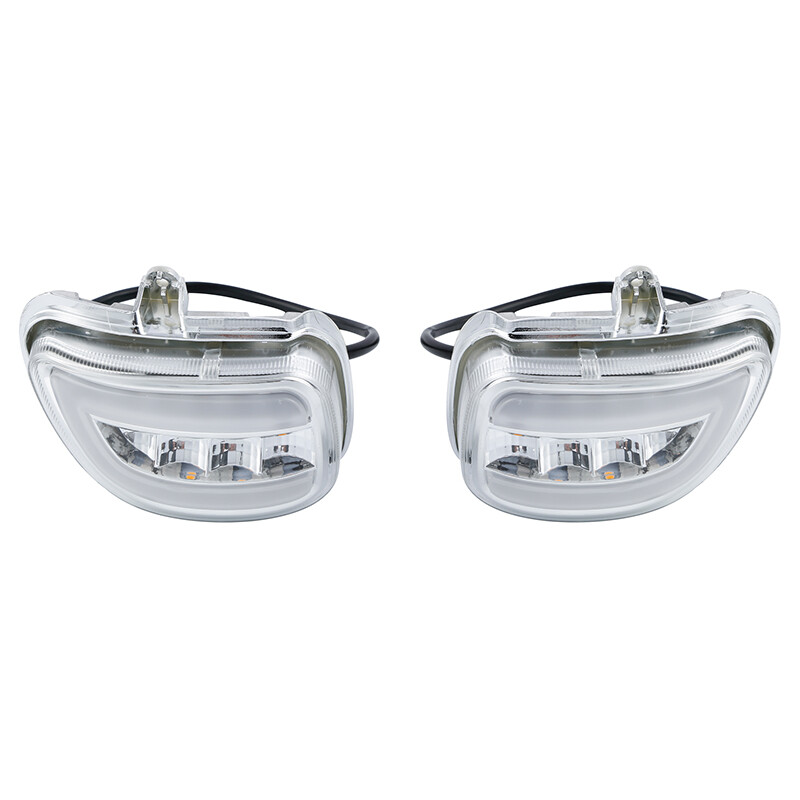 Front LED Turn Signals Light Fit For Honda Goldwing 1800 GL1800 2001-2017 2016