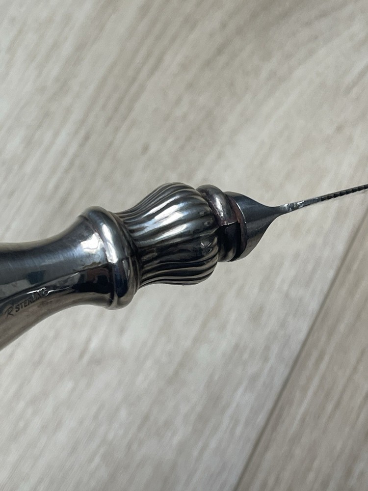 Vintage rainard sheffield wedding cake sterling Silver Handle