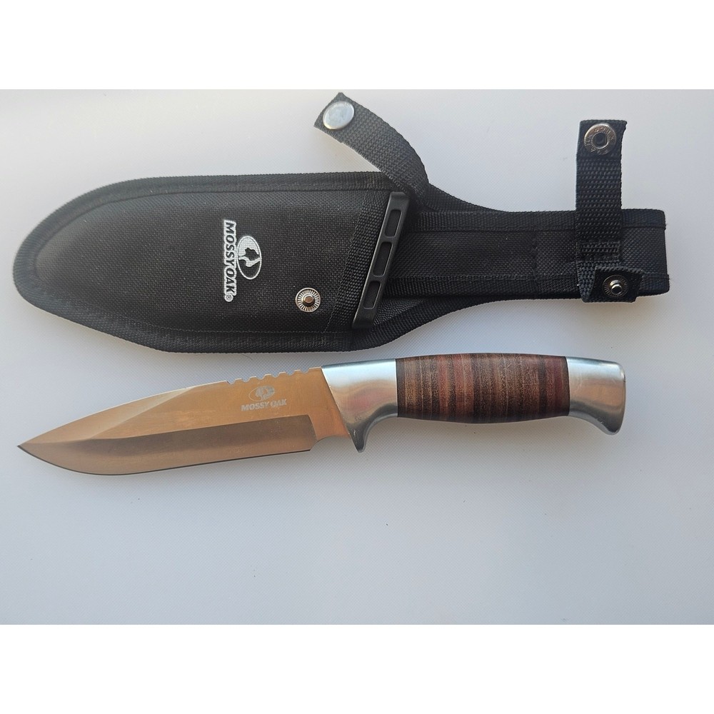 Mossy Oak Fixed Blade Knife w/sheath