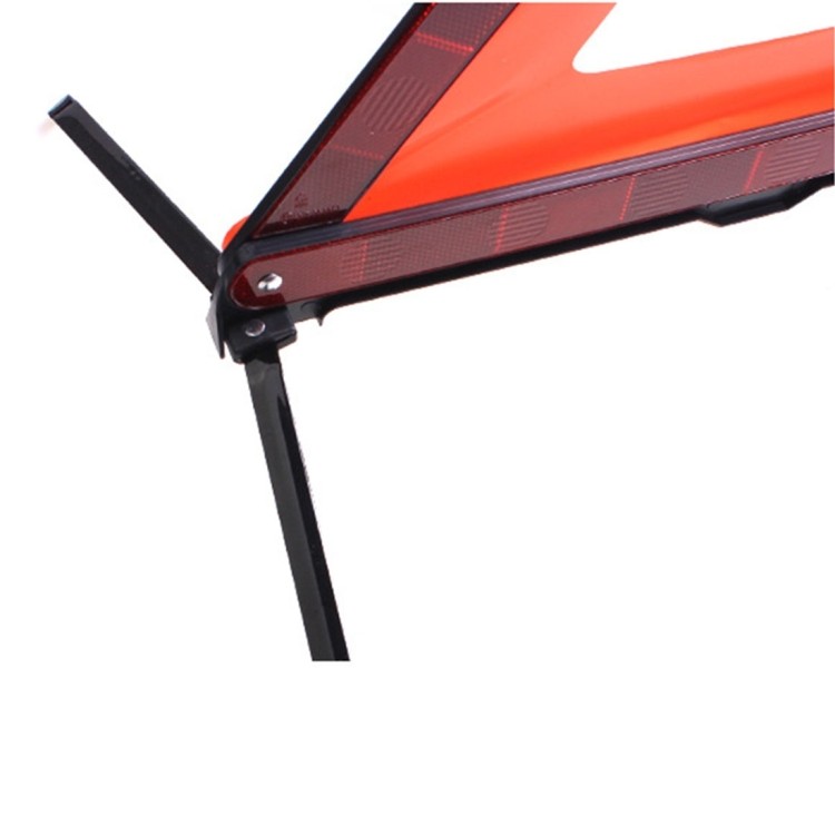 Reflective Warning Triangle, No Battery, Wind Resistant, 45cm, 393g, 40 Pack