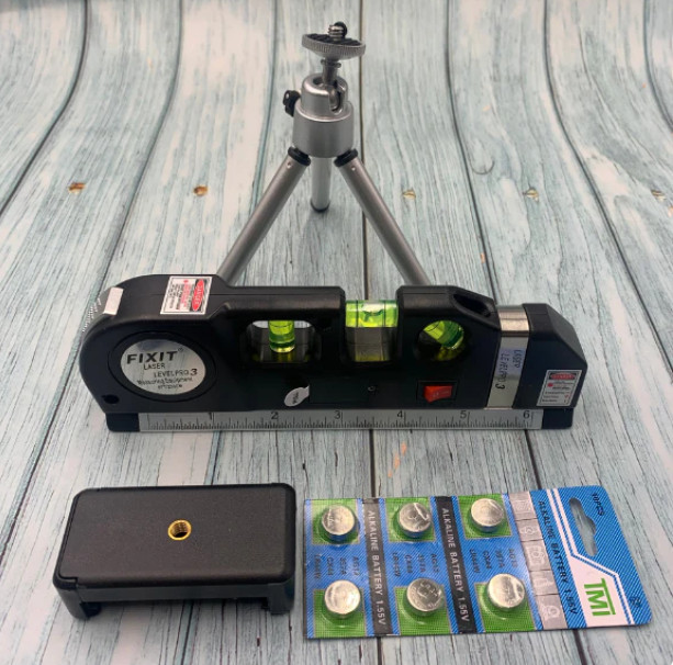 MULTIPURPOSE LASER LEVEL TOOL WITH TRIPOD – LASER LEVEL LINE KIT