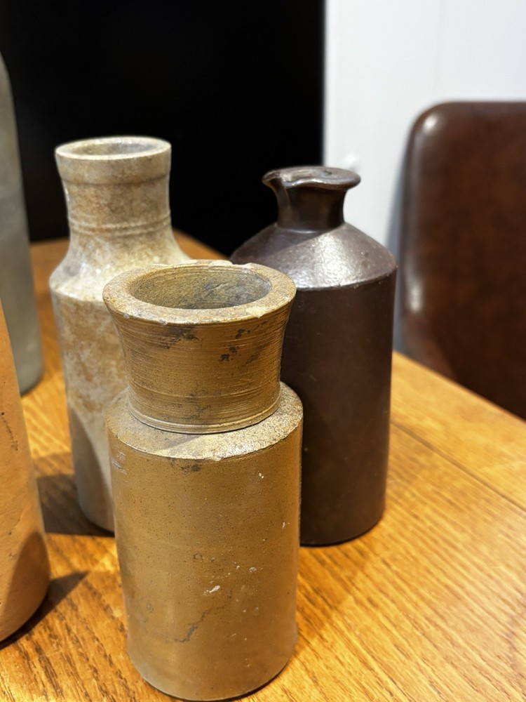 Collection Of Old Bottles