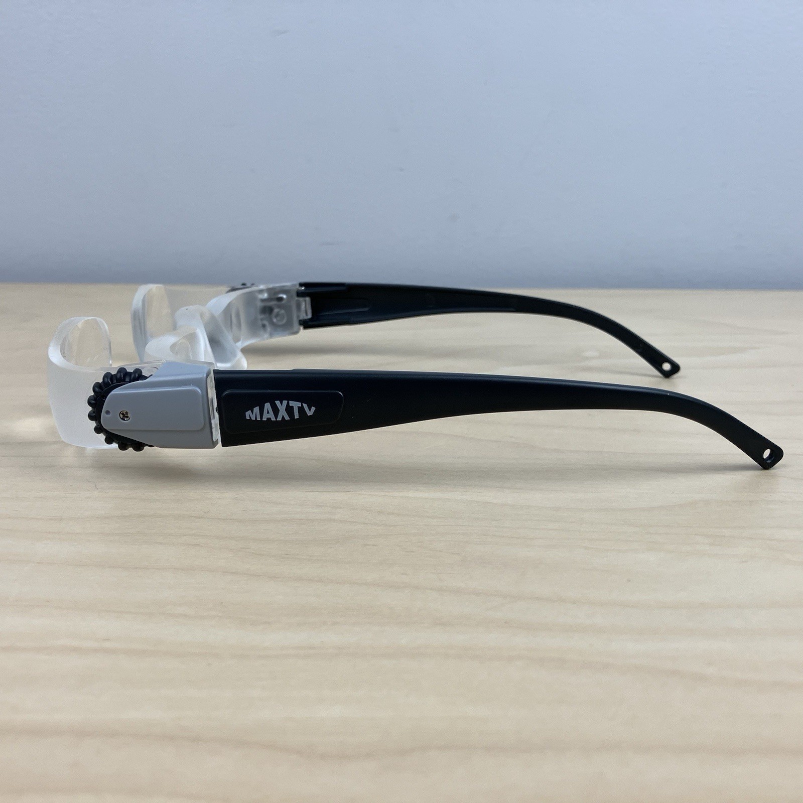 Max TV Glasses distance viewing binocular with case, used