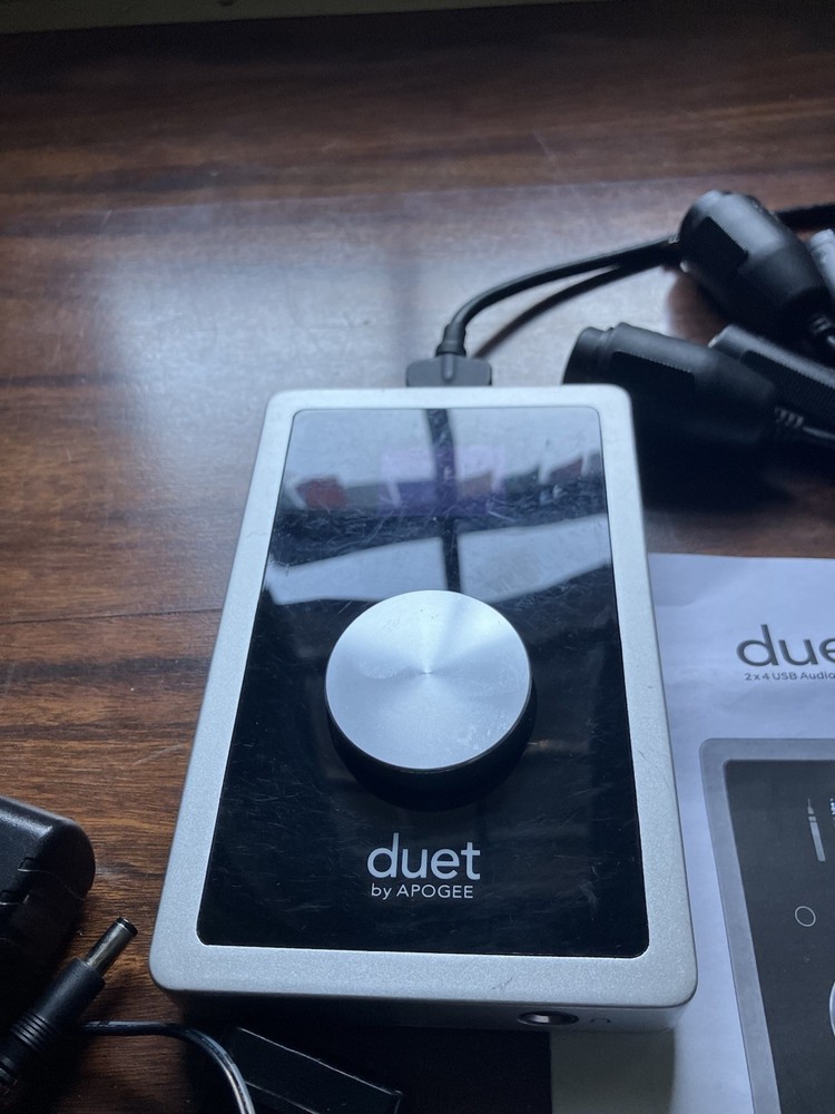 Apogee Duet 2 USB Audio Interface OLED Display w/ Breakout Cable, Box