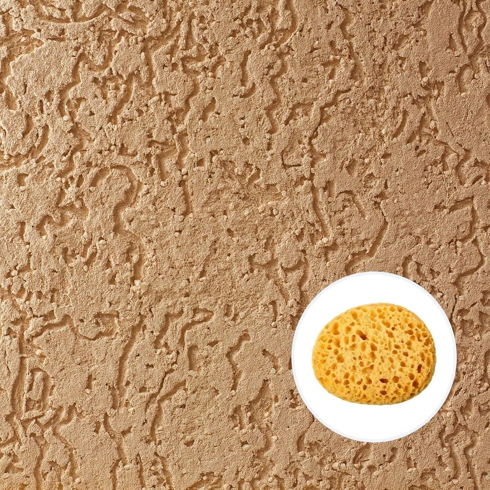 2-Pack Durable Knockdown Texture Sponge for Effortless Wall & Ceiling Repairs