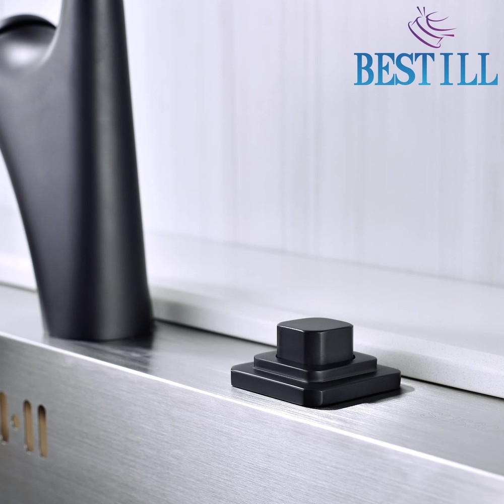 BESTILL Garbage Disposal Air Switch Kit, Square Raised Push Button Ideal for ...