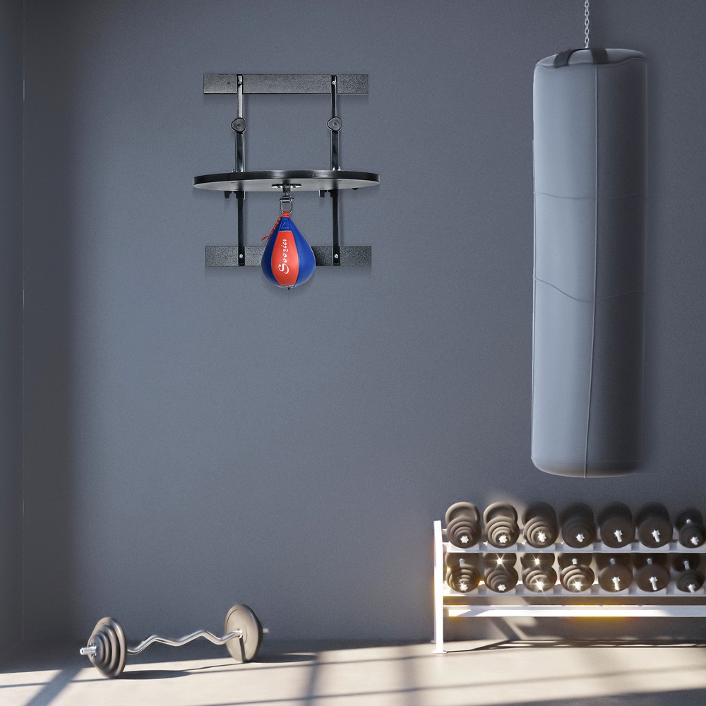 Speed Bag Platform, Wall Mounted Speed Bags for Boxing, Height Adjustable