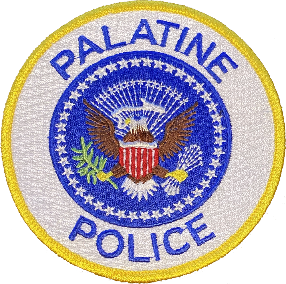 PALATINE POLICE DEPARTMENT SHOULDER PATCH