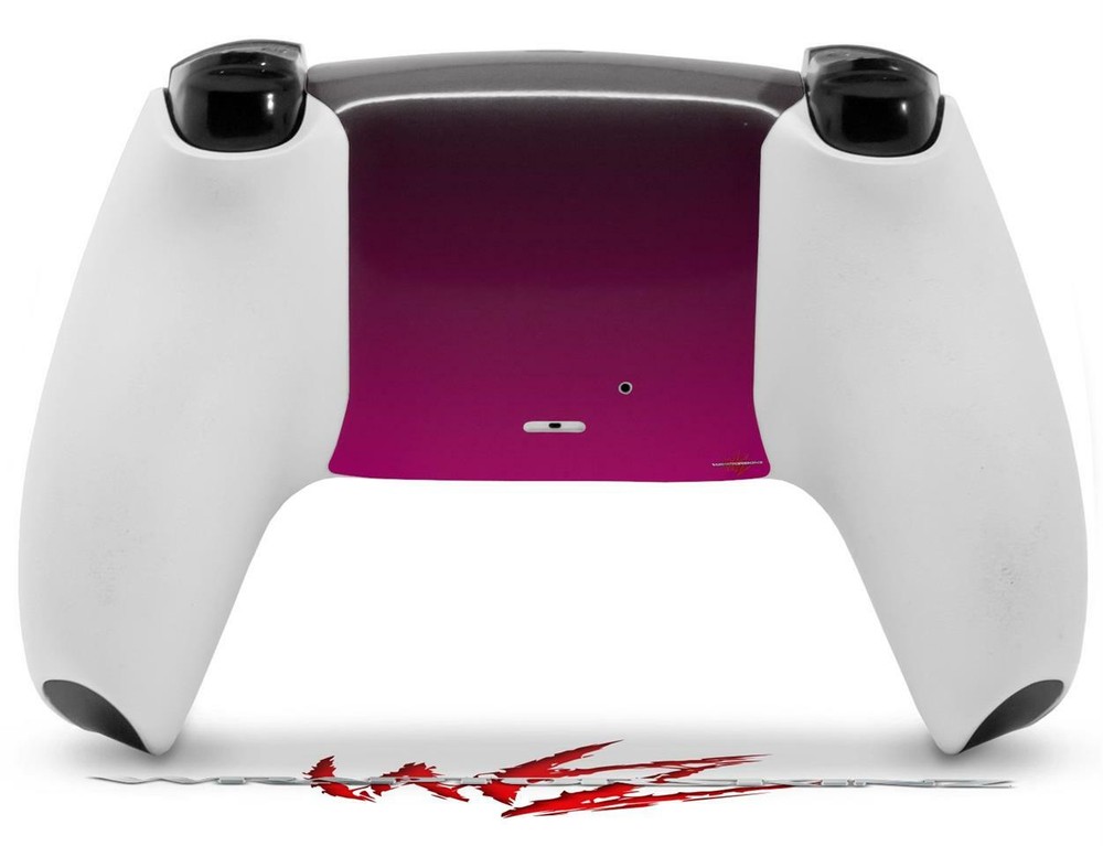 Skin Sony PS5 Controller Smooth Fades Hot Pink Black