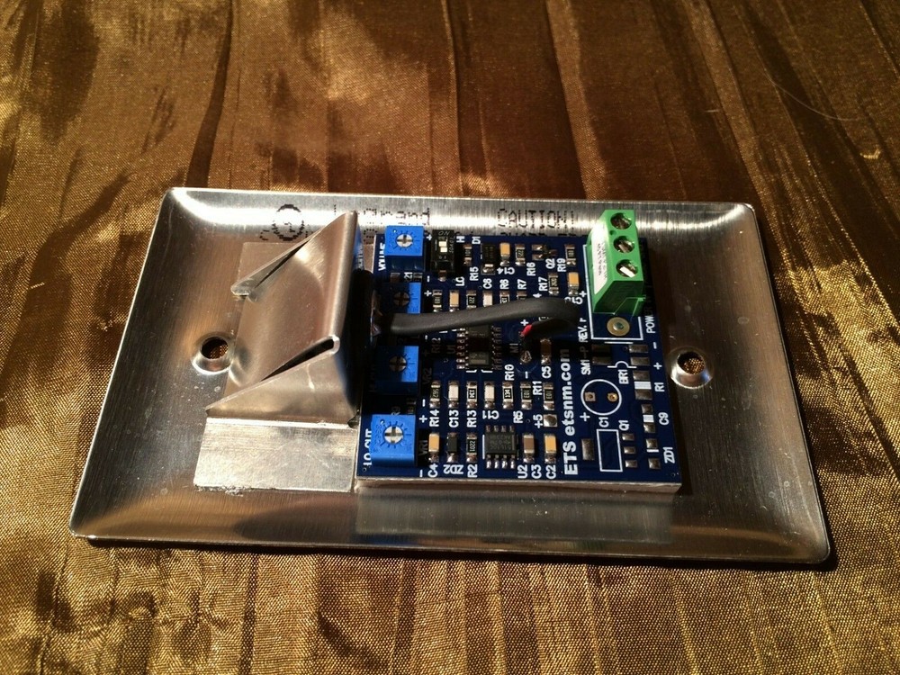 NEW ETS SM1-P SURVEILLANCE MICROPHONE STAINLESS