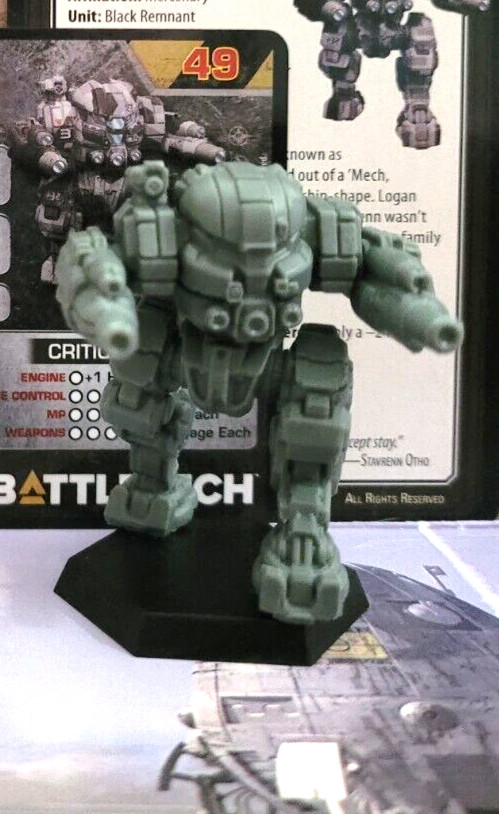 Battletech Flashman Mech Inner Sphere Black Remnant Command Lance Miniature