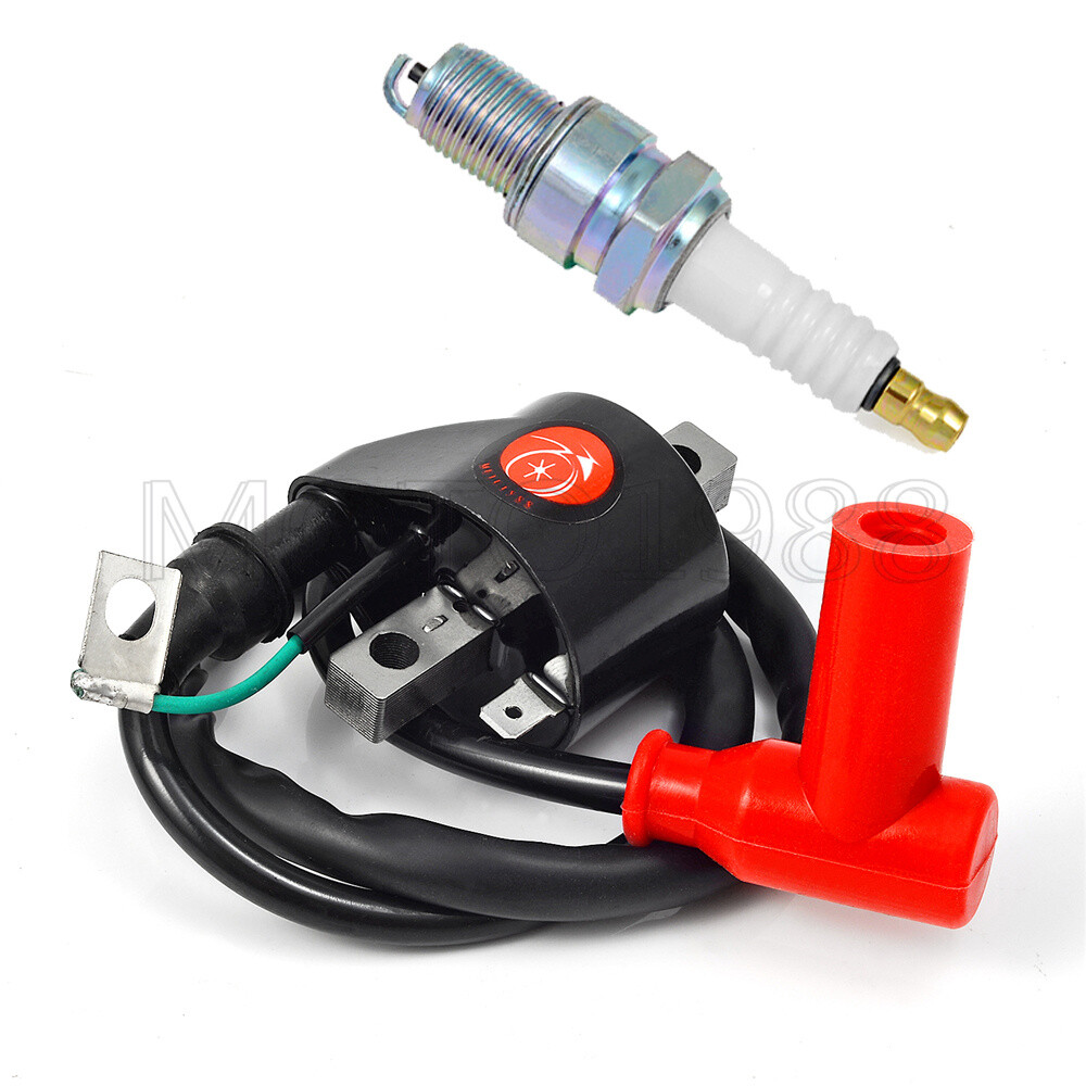 Ignition Coil & Spark Plug For Honda CR250R 1997 1998-2007 30500-GY8-901 KZ4-J21