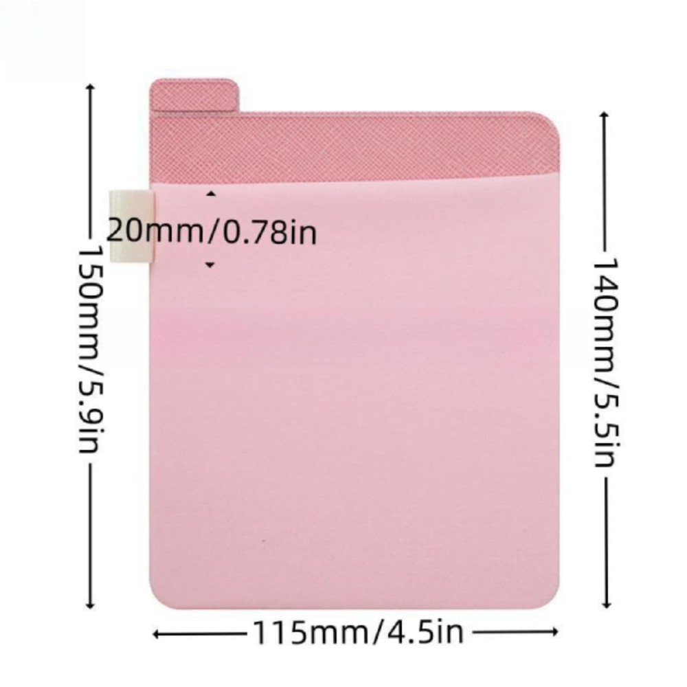 Laptop Sticky Mouse Pouch, Wireless Mouse Stretchy Bag, Tablet PC Card Holder