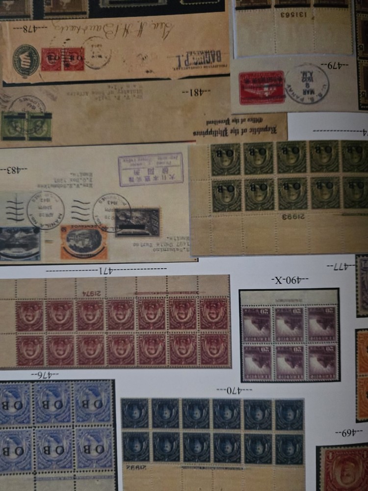 PHILIPPINES FILIPINAS Stamp Auuction Catalog William Oliver Collection