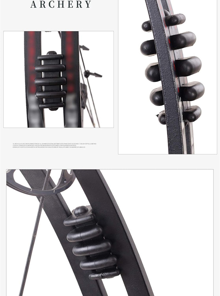 2 Pcs Compound Bow Limb Dampeners Archery Bow Stabilizer Silencers Archery Shock