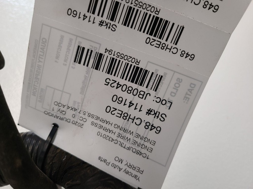2020 DODGE DURANGO Engine Wire Harness