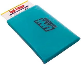 Uni Bulk Fine Foam Filter (65 PPI) - 12in. x 16in.x 5/8in. - Green Motorcycle
