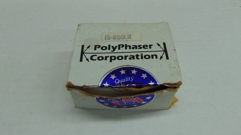 PolyPhaser IS-B50LN Bulkhead Arrestor unused in box