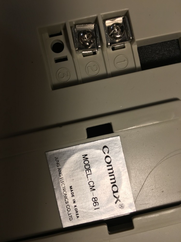 Commax wired intercom 3 model cm-861 1 model cm-864