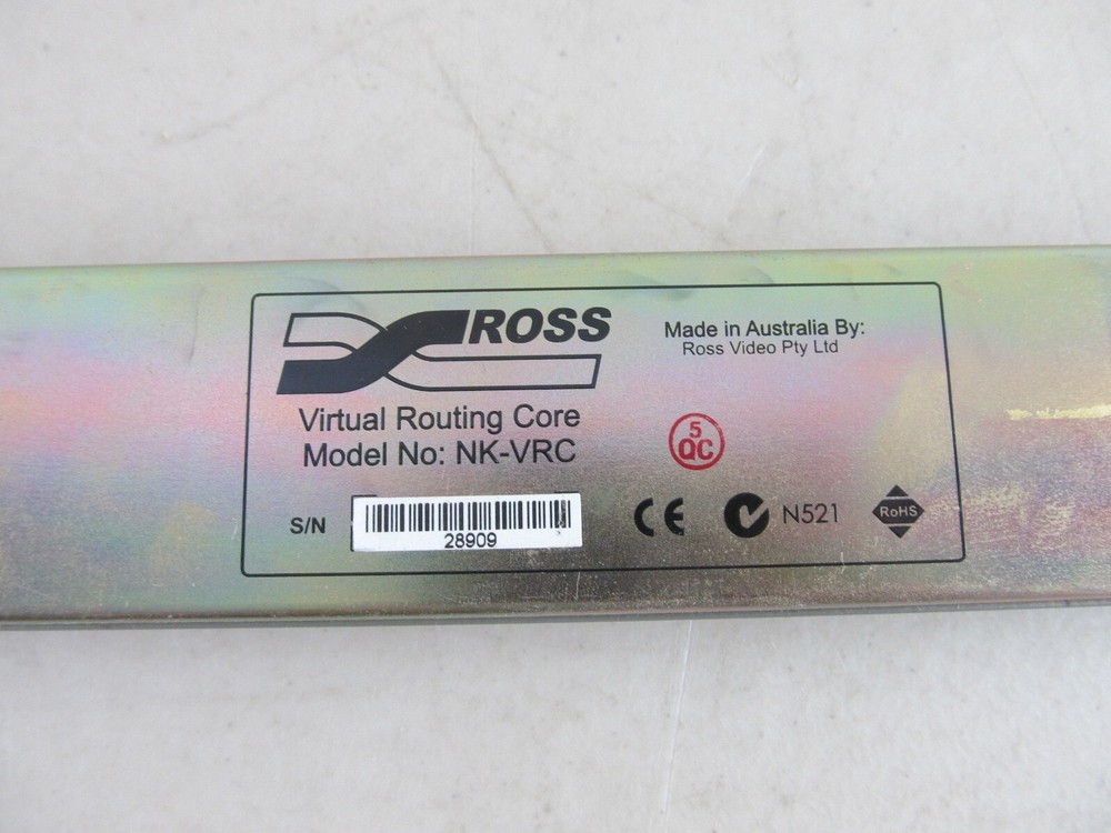 ROSS NK Routing System NK-VRC Virtual Routing Core