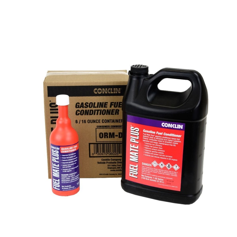 Conklin FUEL MATE PLUS Gasoline Fuel Conditioner Stabilizer, Extends Engine Life
