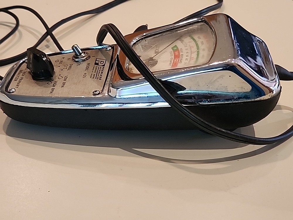 Vintage Peerless Dwell Tach Primary Analyzer Model 455