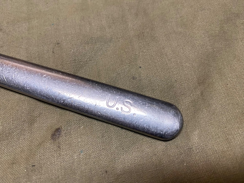 ORIGINAL WWII US ARMY "US" MESS KIT KNIFE UTENSIL