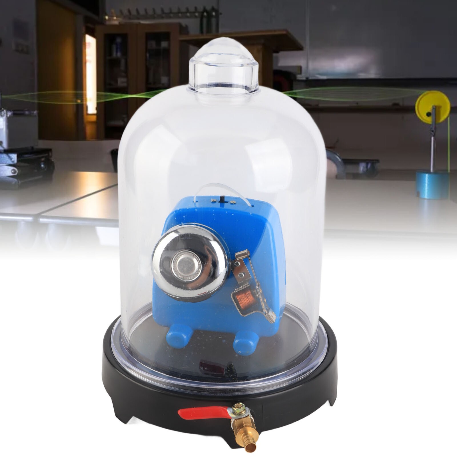 Vacuum Bell Jar Vacuuming Demonstration Hood Teaching Tools