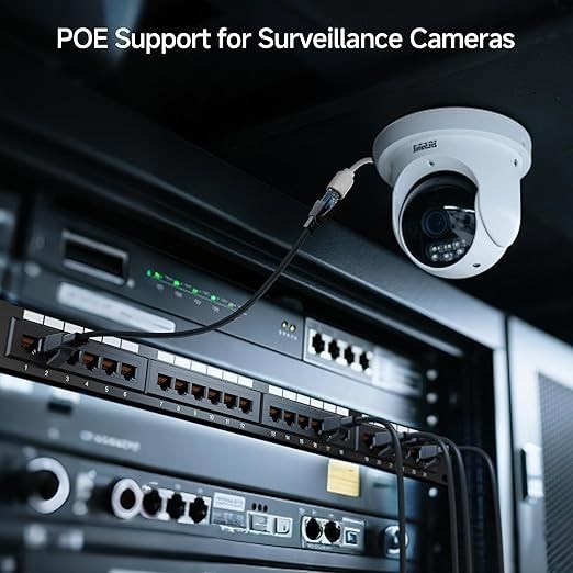 Cable Matters UL Listed Rackmount/Wall Mount 48 Port Network Patch Panel w Bar