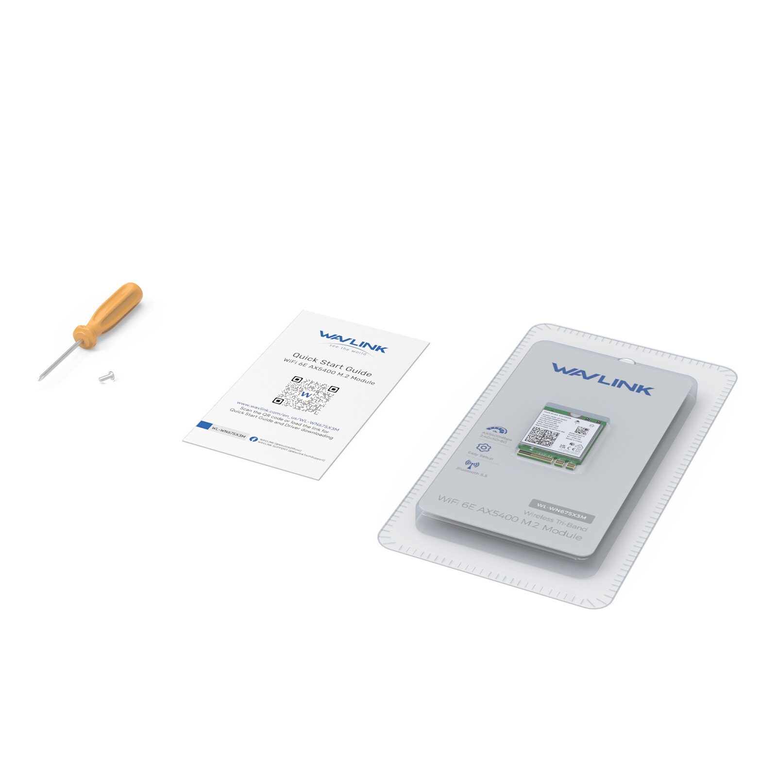 WiFi 6E Card M.2 Intel AX210 WiFi Bluetooth 5.3 Tri-Band Laptop M.2 Network Card