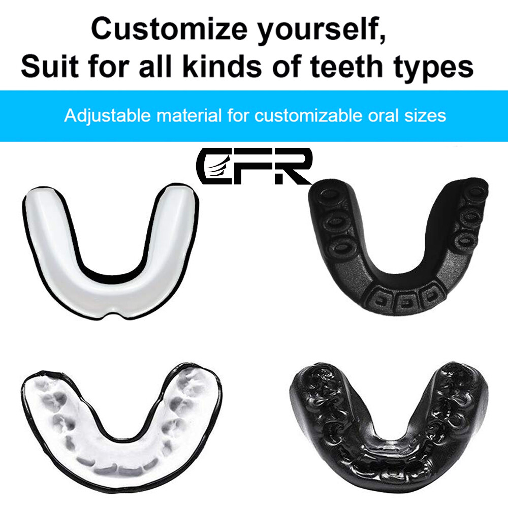 Mouth Guard Teeth Protect Gum Shield Basketball Hockey MMA Boxing Adult Youth HG