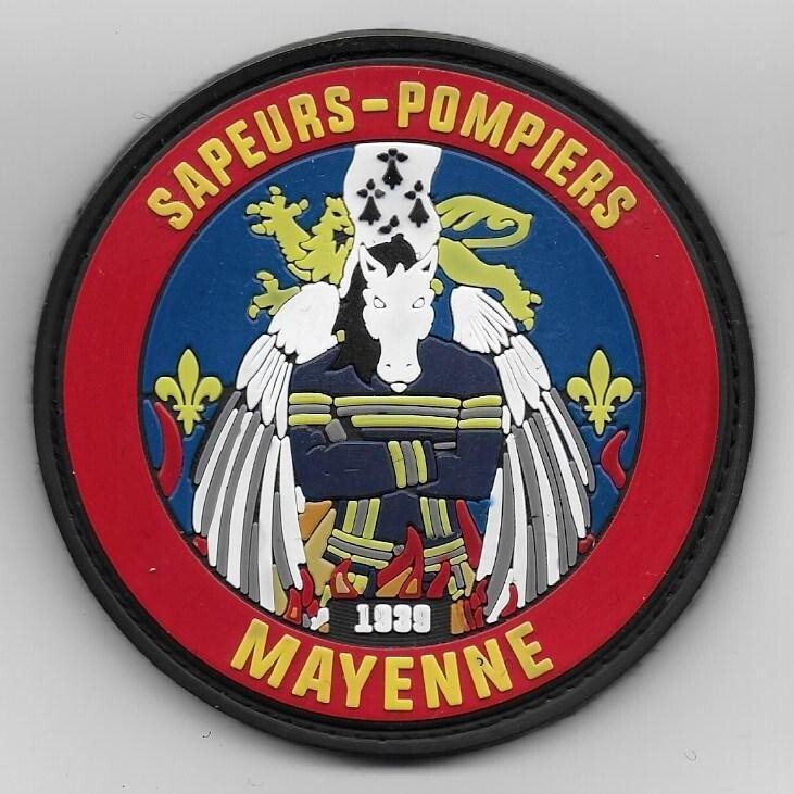 FRANCE MAYENNE FIRE PATCH