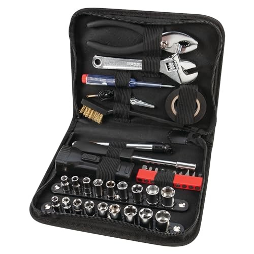 W1197 38 Piece Compact Tool Set with Zipper Case
