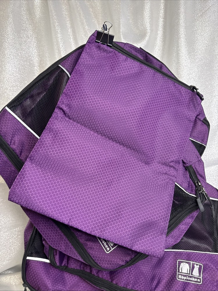 Hopsooken Set Of 5 Travel Packing Cubes Multiple Sizes