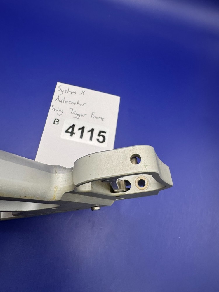 System X Autococker Swing Trigger Paintball Marker Frame-Silver