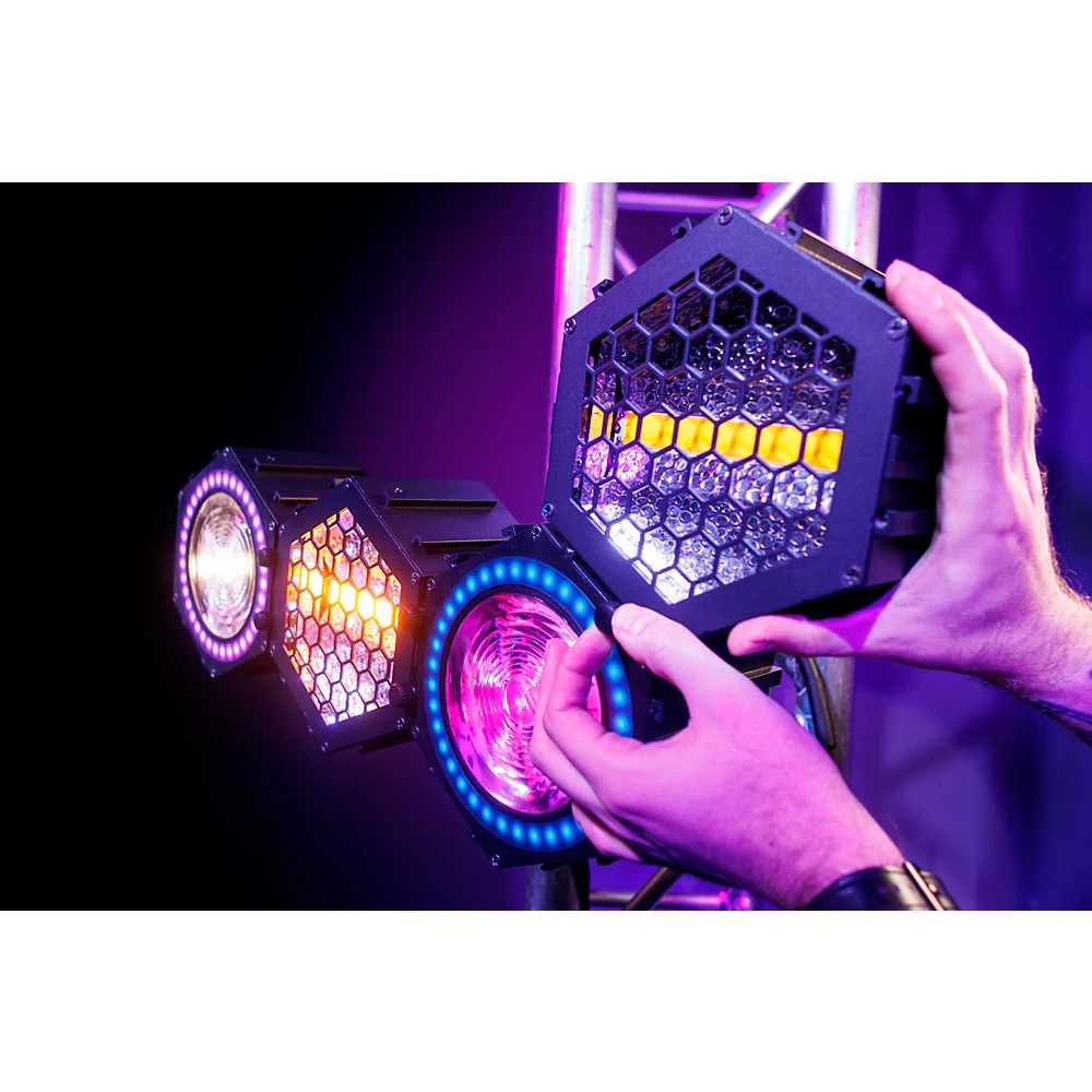 Blizzard Nexys WW LED Effects Light w/RGB Diffused Outer Ring/Backlight Black